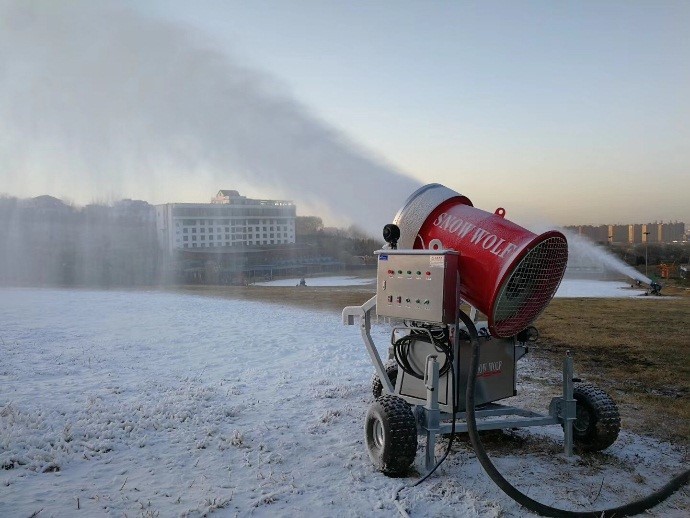 Atlas Copco SNOW-LE compressor for snowmaker